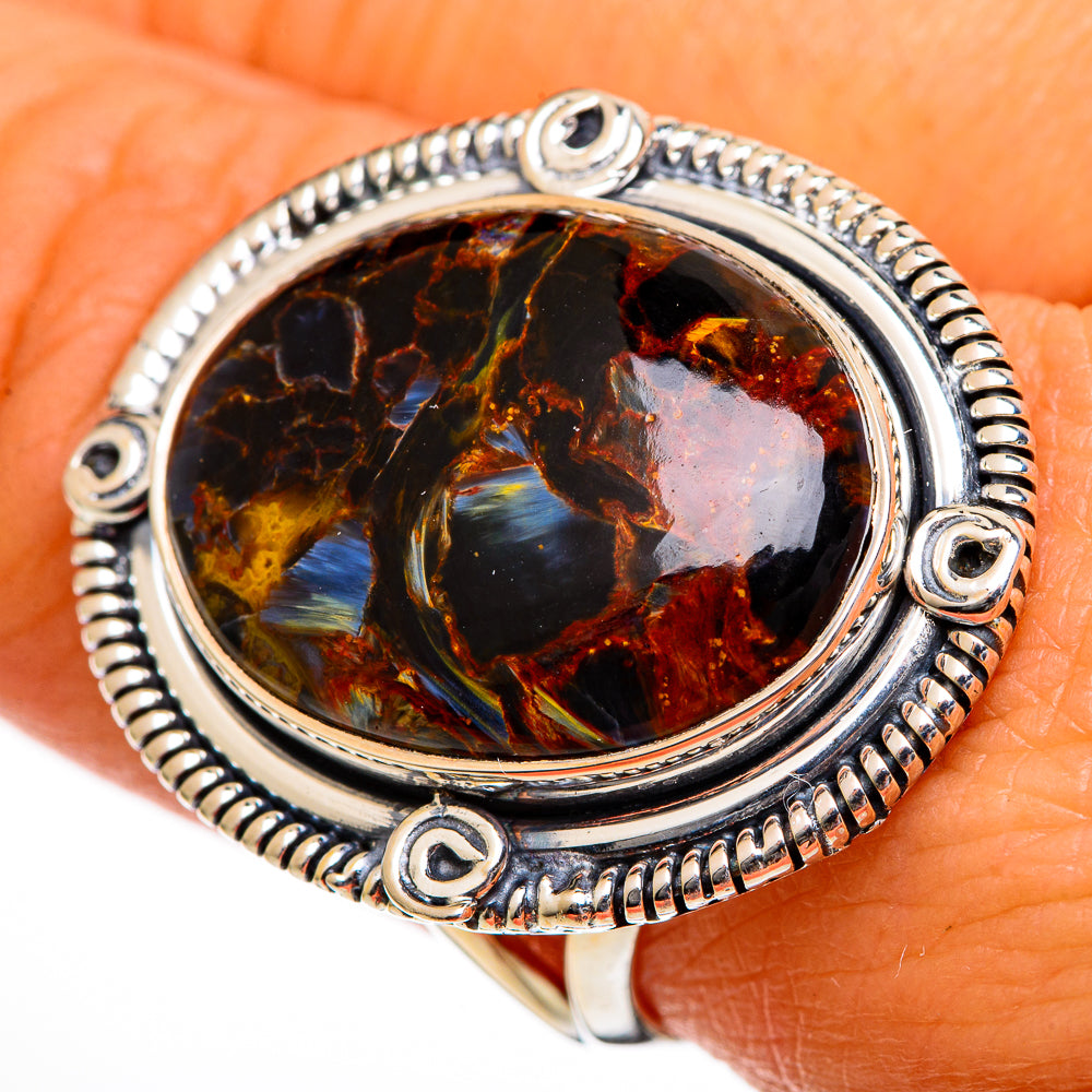 Pietersite Rings handcrafted by Anasilvercos - RING106142