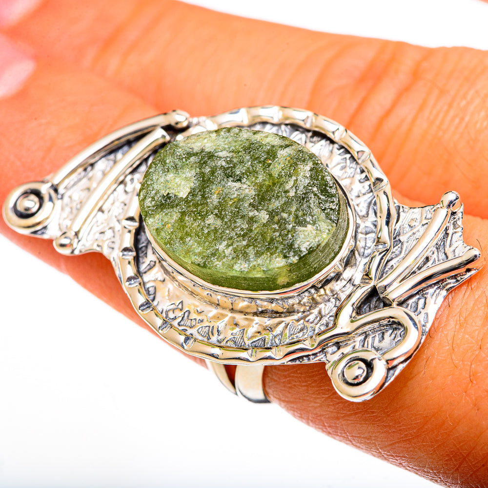 Peridot Rings handcrafted by Anasilvercos - RING106164