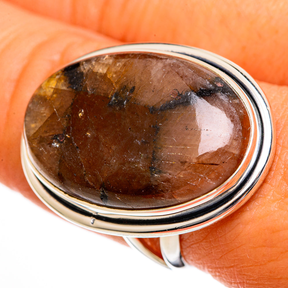 Chiastolite Rings handcrafted by Anasilvercos - RING106171