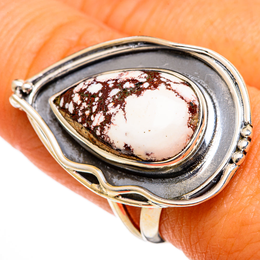 Wild Horse Jasper Rings handcrafted by Anasilvercos - RING106172