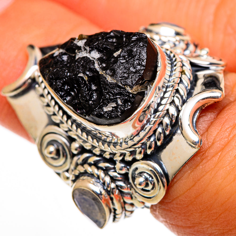 Tektite Rings handcrafted by Anasilvercos - RING106185