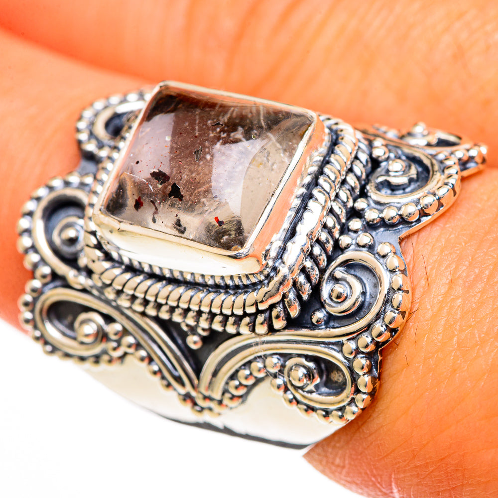 Garden Quartz Rings handcrafted by Anasilvercos - RING106187