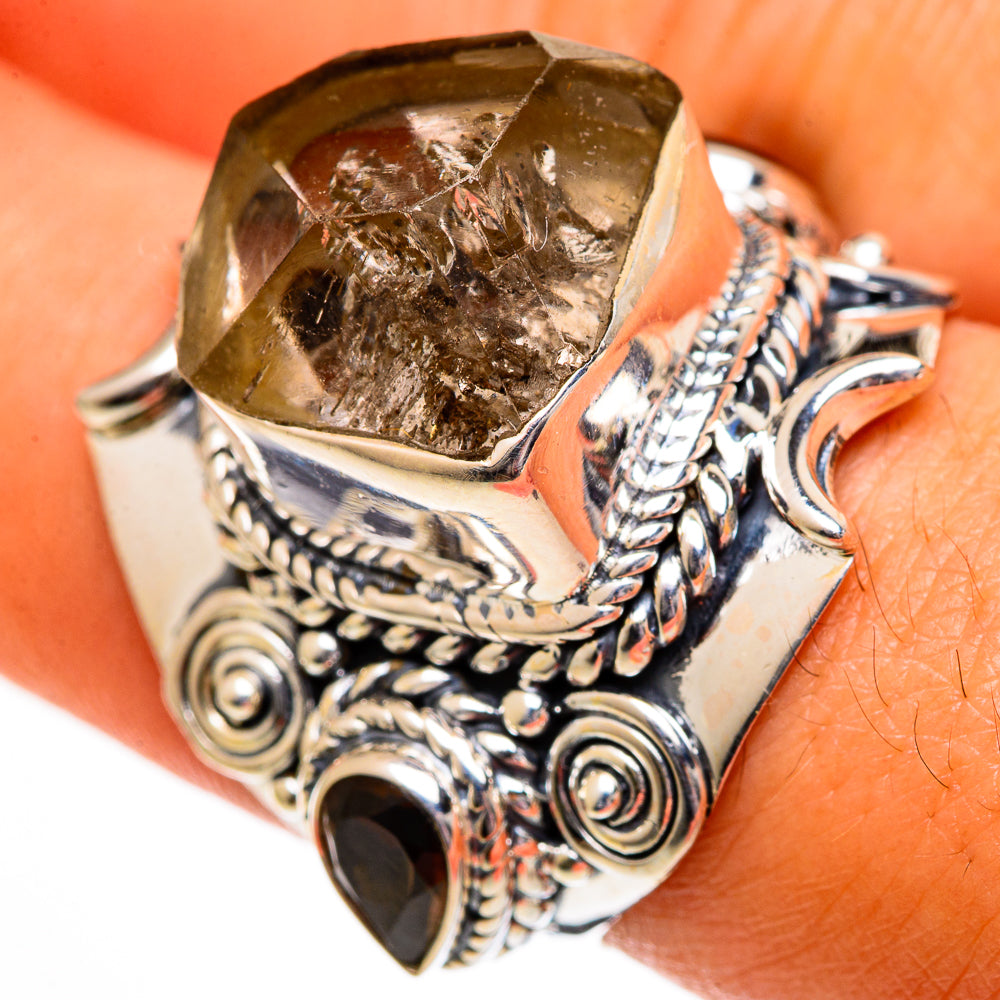 Herkimer Diamond Rings handcrafted by Anasilvercos - RING106189