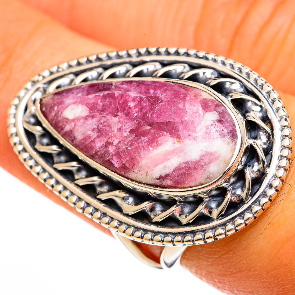 Rhodochrosite Rings handcrafted by Anasilvercos - RING106215