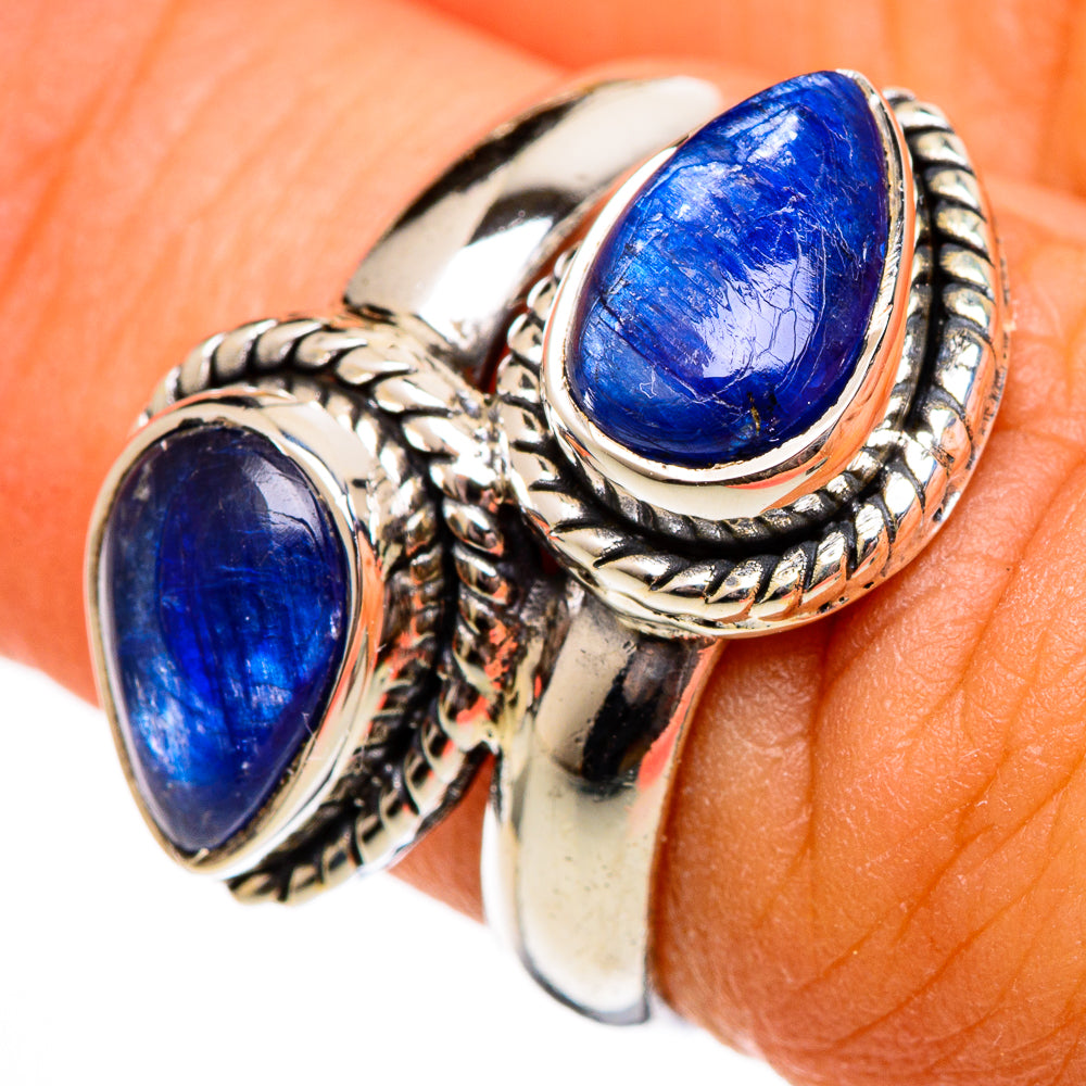Kyanite Rings handcrafted by Anasilvercos - RING106234