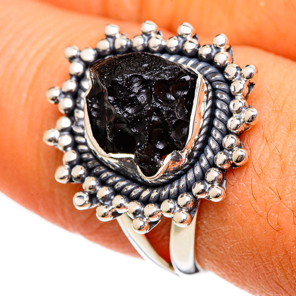 Tektite Rings handcrafted by Anasilvercos - RING106259