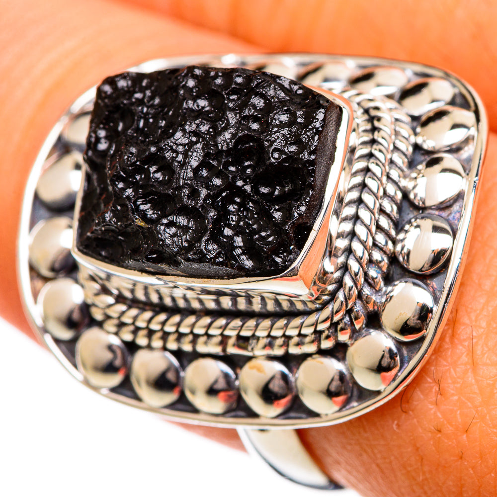 Tektite Rings handcrafted by Anasilvercos - RING106298
