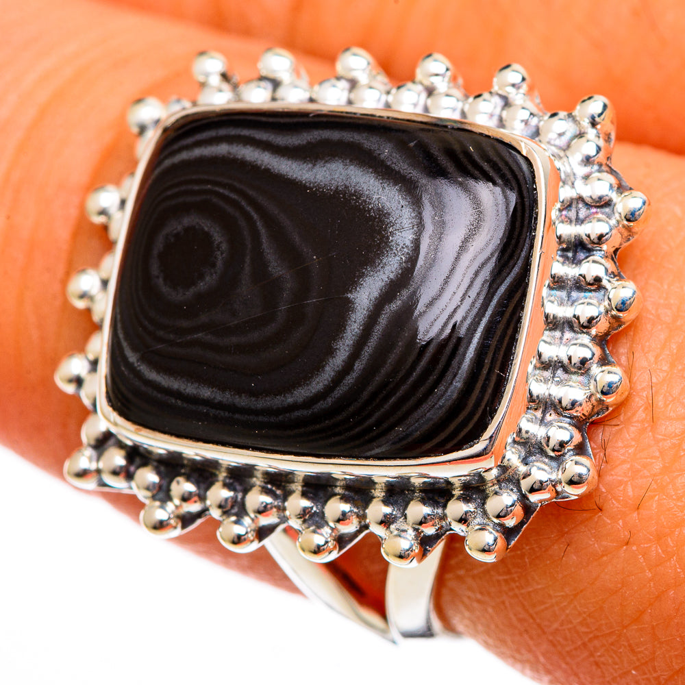 Psilomelane Rings handcrafted by Anasilvercos - RING106299