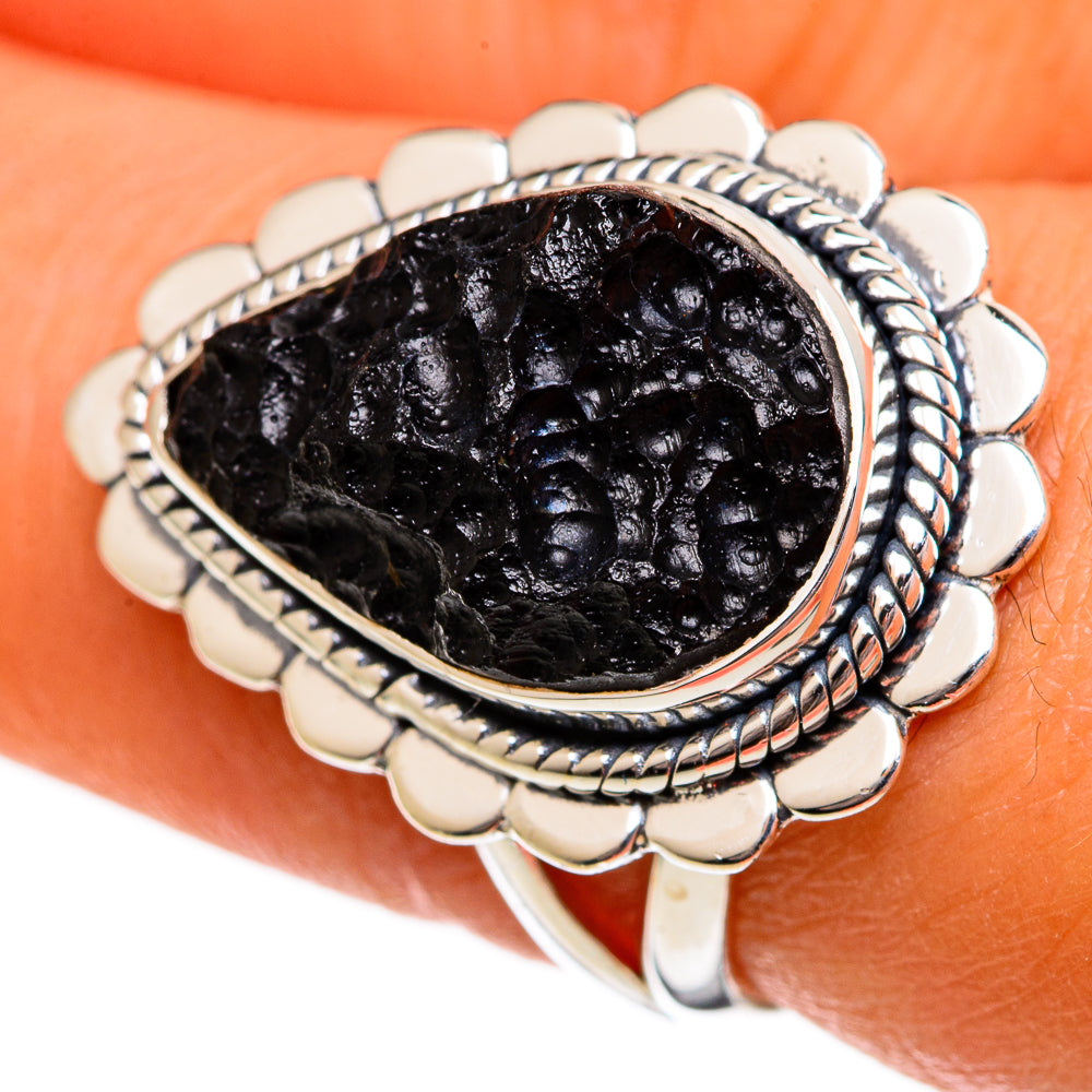 Tektite Rings handcrafted by Anasilvercos - RING106300