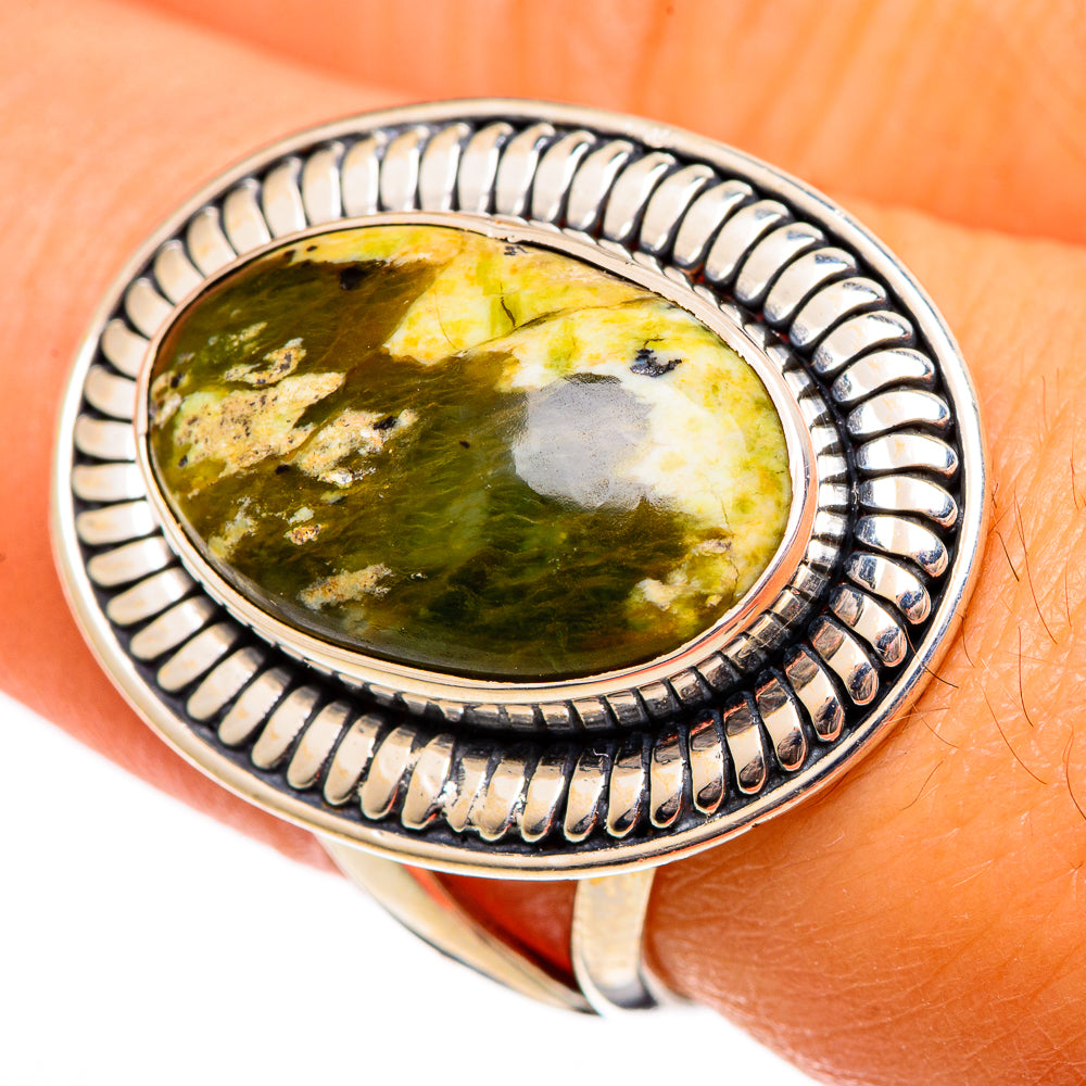 Rainforest Opal Rings handcrafted by Anasilvercos - RING106319