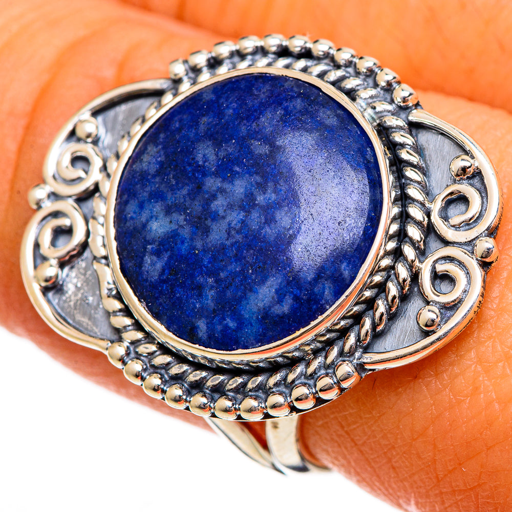 Sodalite Rings handcrafted by Anasilvercos - RING106351