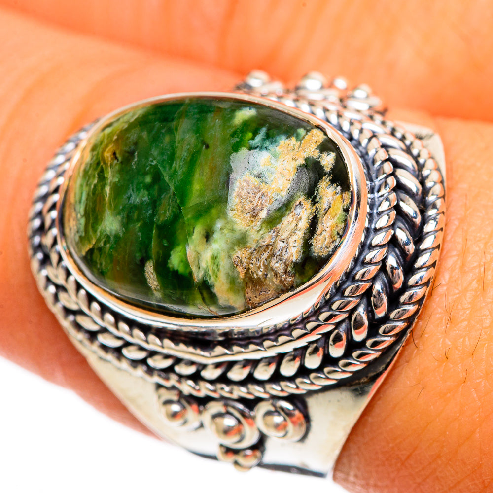 Rainforest Opal Rings handcrafted by Anasilvercos - RING106353