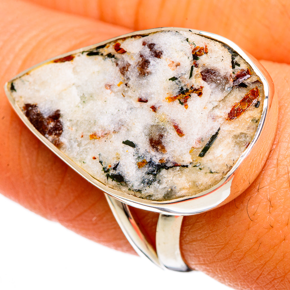 Astrophyllite Rings handcrafted by Anasilvercos - RING106358