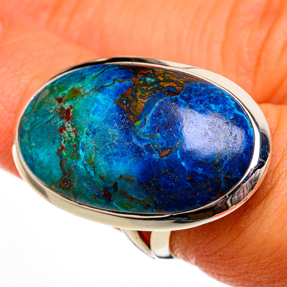 Chrysocolla Rings handcrafted by Anasilvercos - RING106391