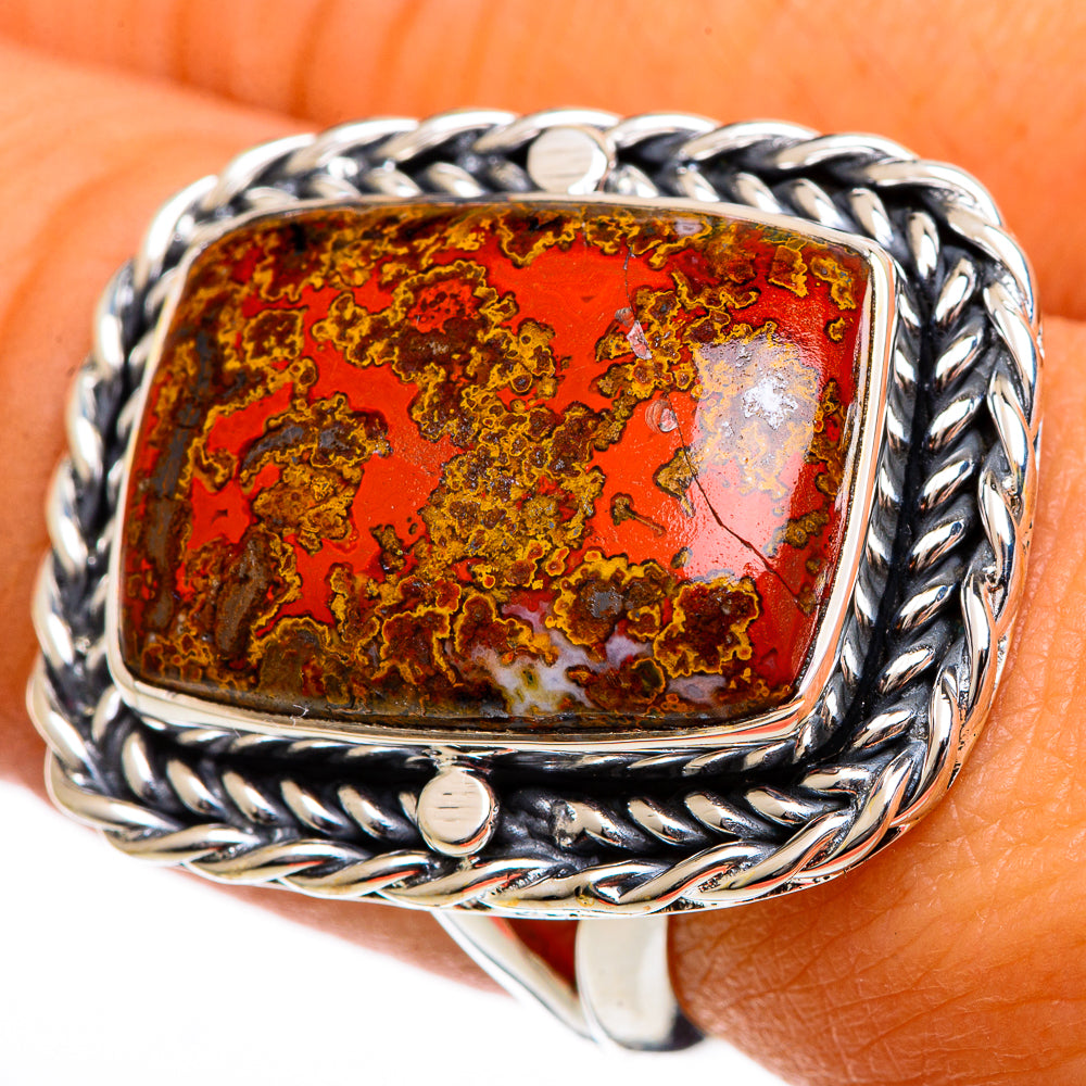Moroccan Agate Rings handcrafted by Anasilvercos - RING106408