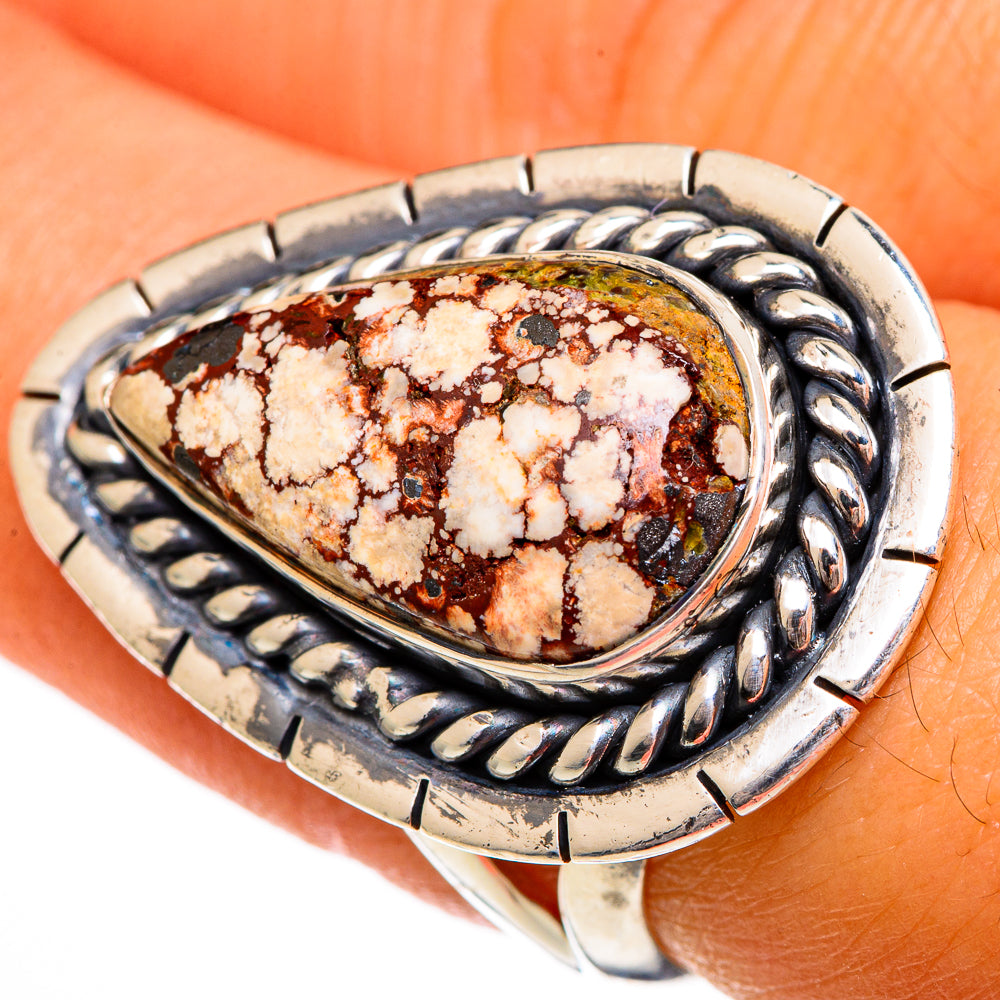 Wild Horse Jasper Rings handcrafted by Anasilvercos - RING106411