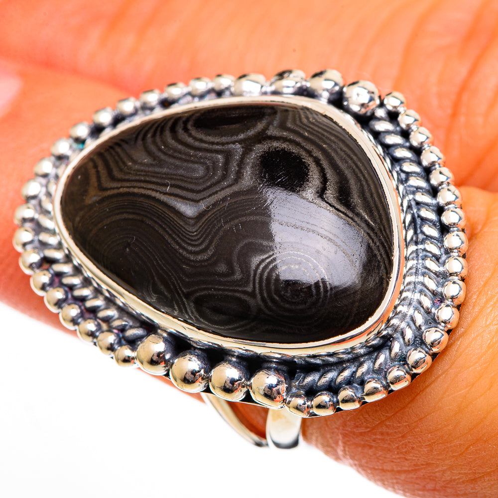 Psilomelane Rings handcrafted by Anasilvercos - RING106422