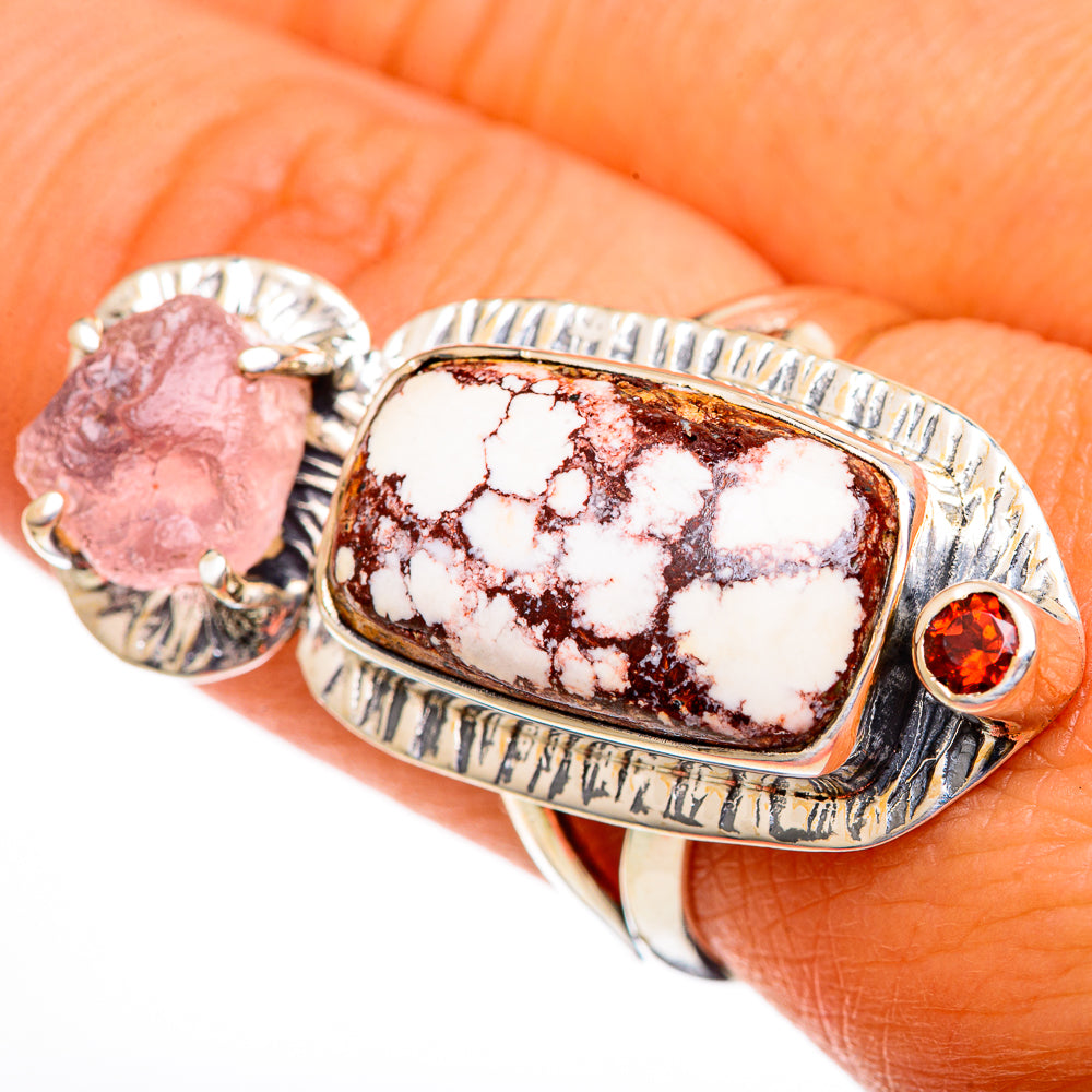 Wild Horse Jasper Rings handcrafted by Anasilvercos - RING106454