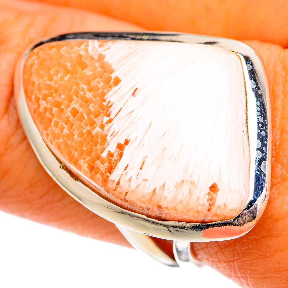 Scolecite Rings handcrafted by Anasilvercos - RING106456