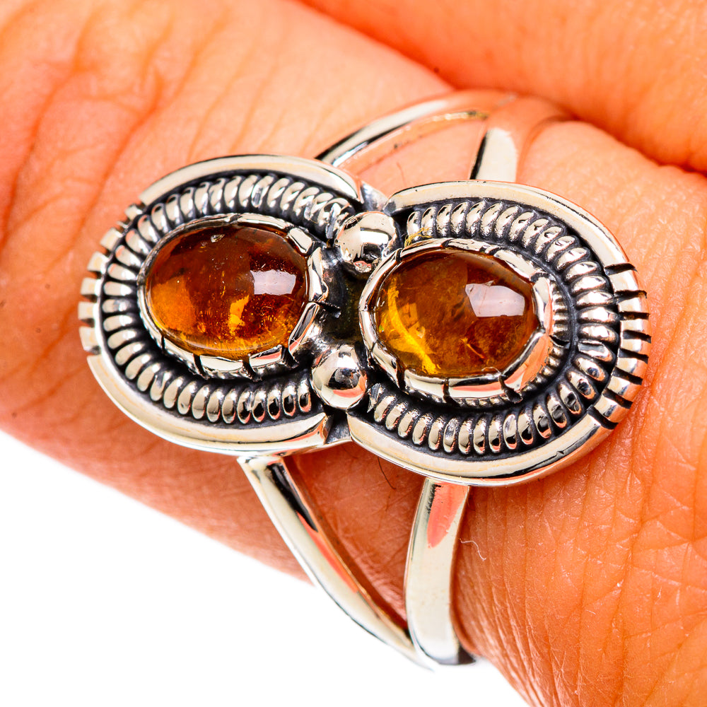 Citrine Rings handcrafted by Anasilvercos - RING106551