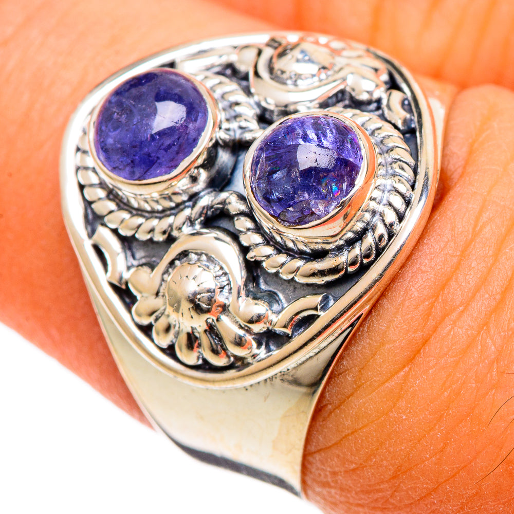 Tanzanite Rings handcrafted by Anasilvercos - RING106556