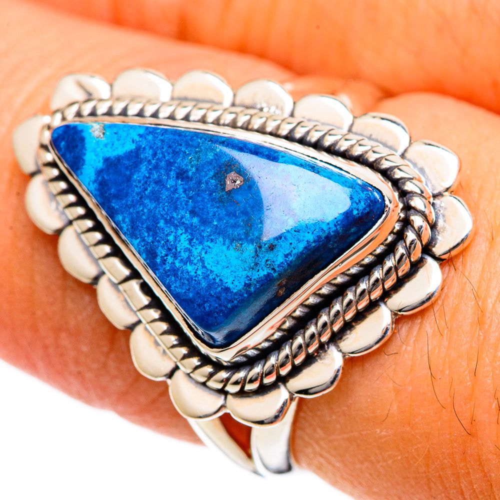 Shattuckite Rings handcrafted by Anasilvercos - RING106571