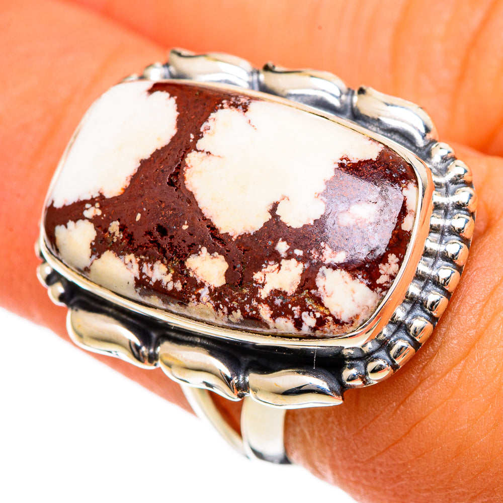 Wild Horse Jasper Rings handcrafted by Anasilvercos - RING106625