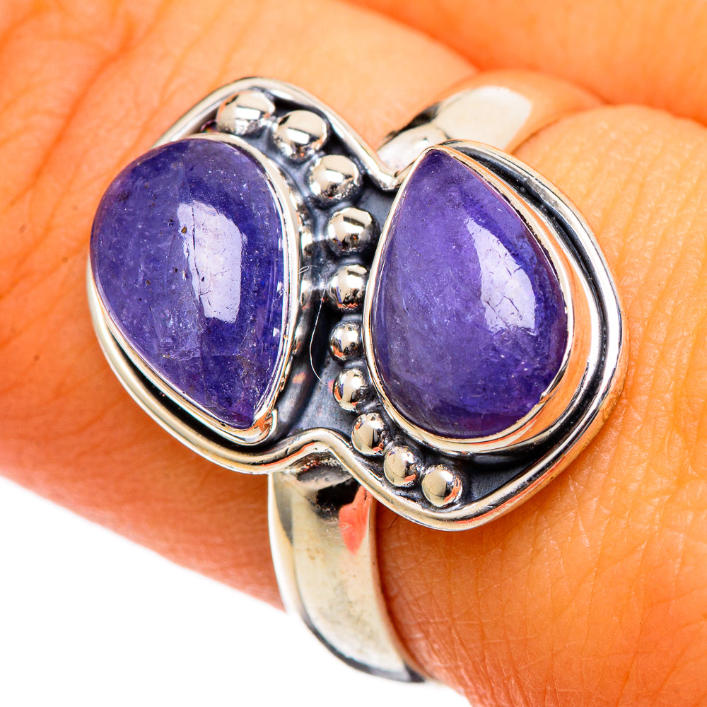 Tanzanite Rings handcrafted by Anasilvercos - RING106628