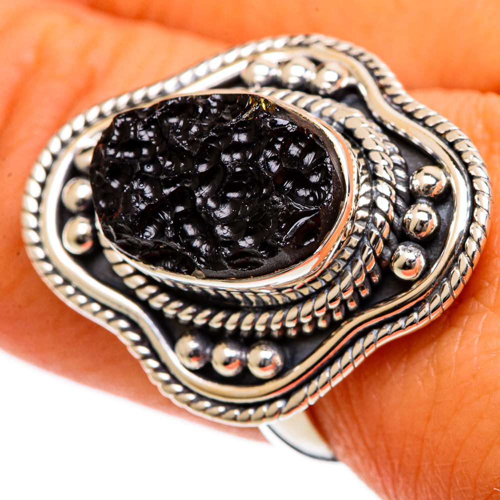 Tektite Rings handcrafted by Anasilvercos - RING106631