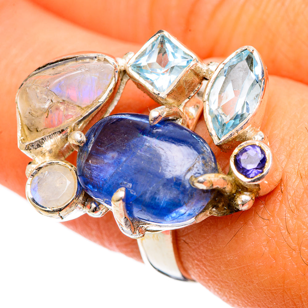 Kyanite Rings handcrafted by Anasilvercos - RING106641