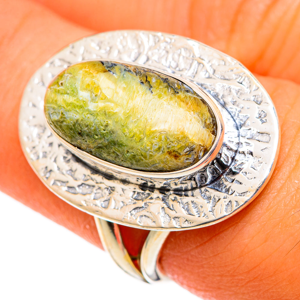 Rainforest Opal Rings handcrafted by Anasilvercos - RING106648
