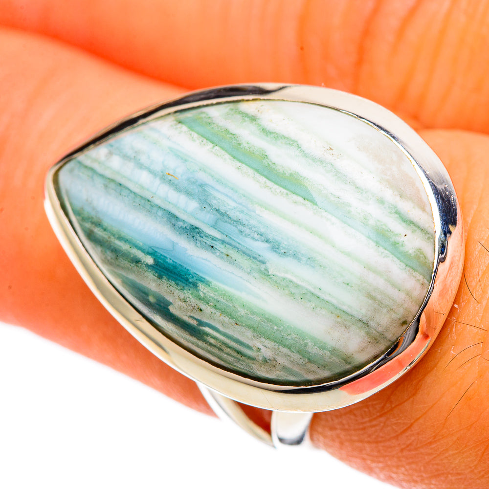 Amazonite Rings handcrafted by Anasilvercos - RING106650