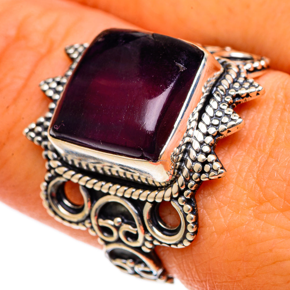 Fluorite Rings handcrafted by Anasilvercos - RING106660