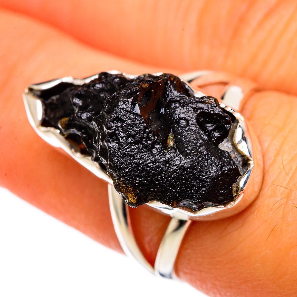 Tektite Rings handcrafted by Anasilvercos - RING106662