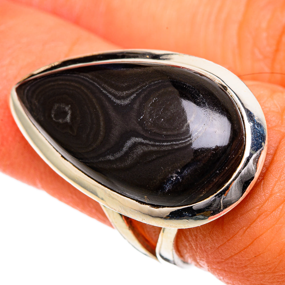 Psilomelane Rings handcrafted by Anasilvercos - RING106663