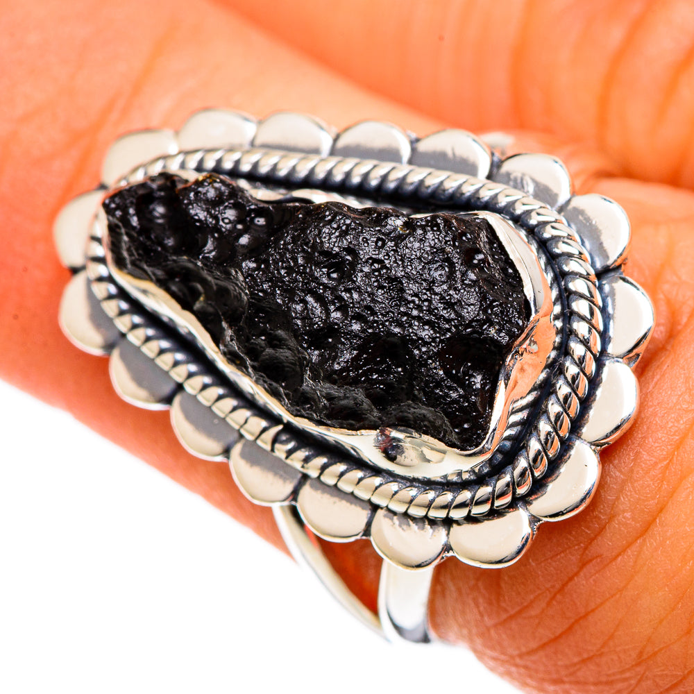 Tektite Rings handcrafted by Anasilvercos - RING106691
