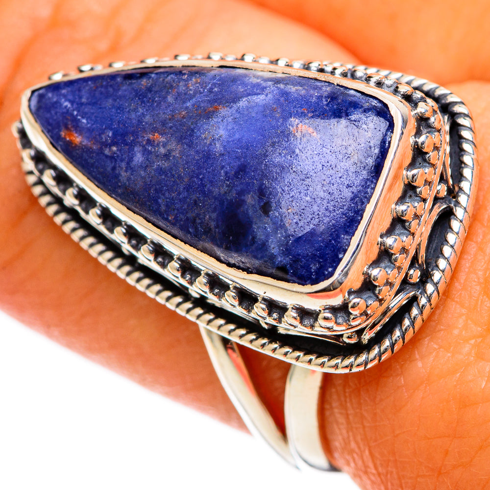 Sodalite Rings handcrafted by Anasilvercos - RING106700