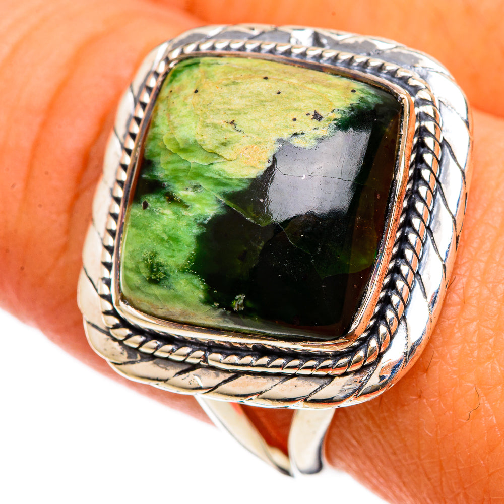 Rainforest Opal Rings handcrafted by Anasilvercos - RING106706