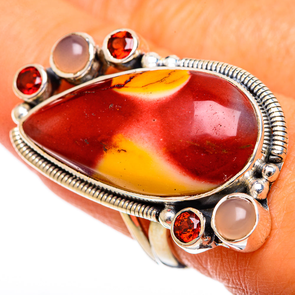Mookaite Rings handcrafted by Anasilvercos - RING106755
