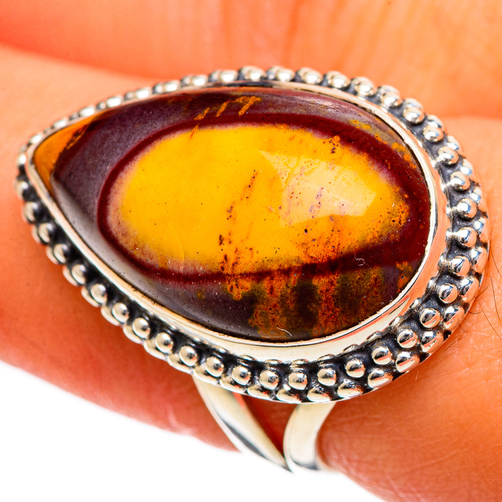 Mookaite Rings handcrafted by Anasilvercos - RING106805