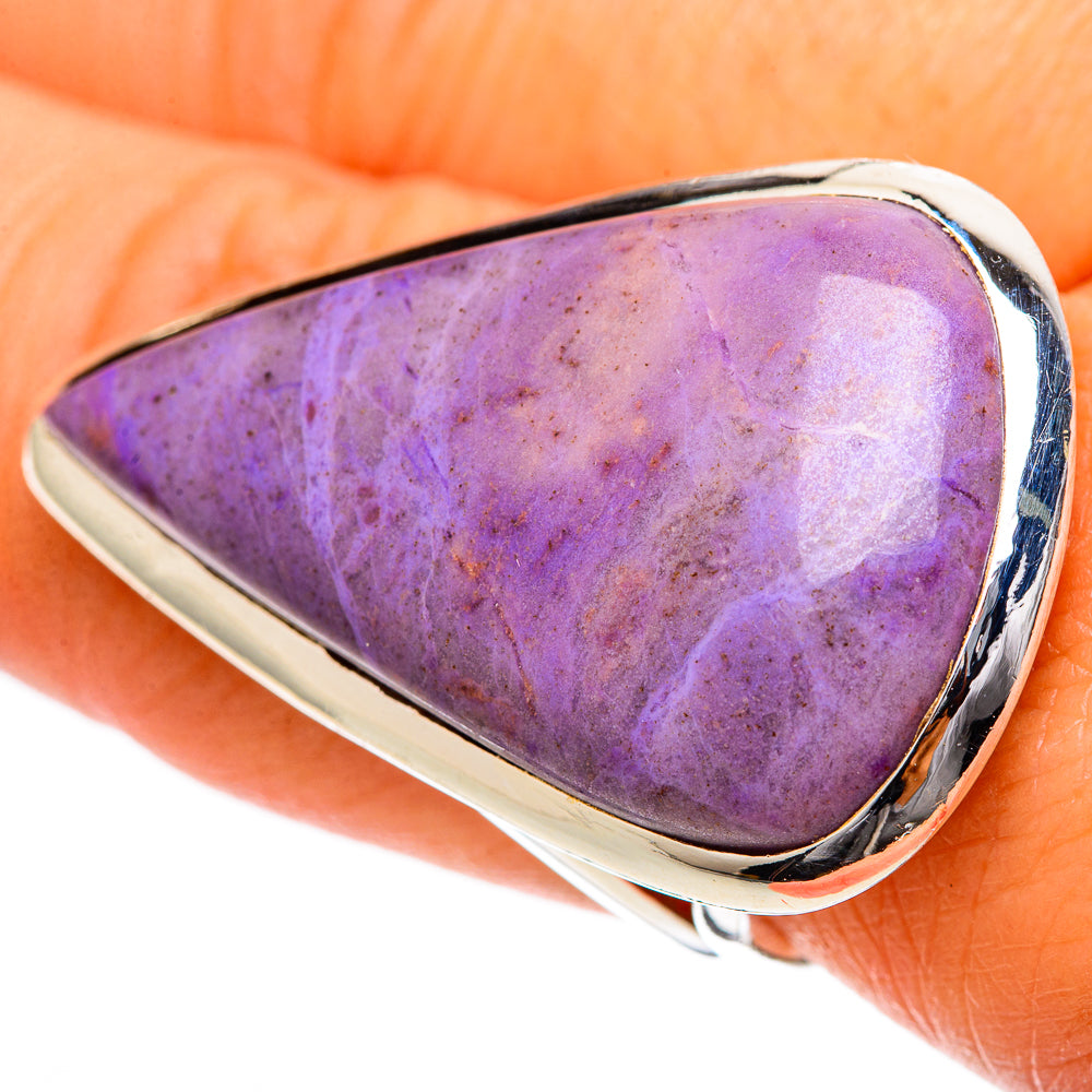 Phosphosiderite Rings handcrafted by Anasilvercos - RING106810