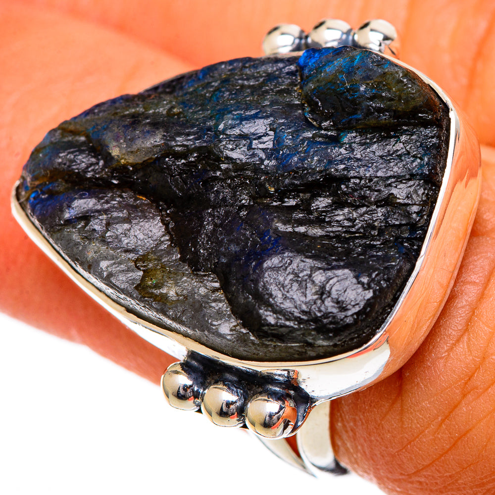 Labradorite Rings handcrafted by Anasilvercos - RING106909