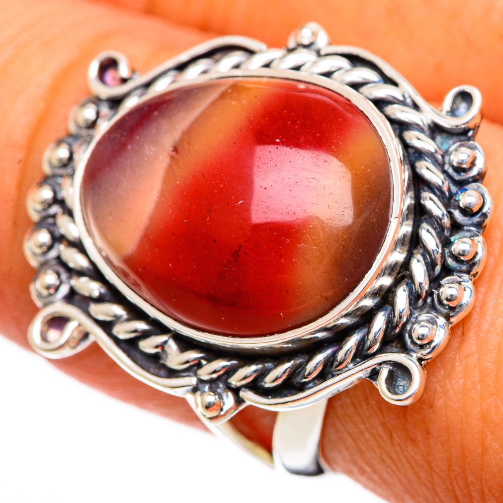 Mookaite Rings handcrafted by Anasilvercos - RING106928