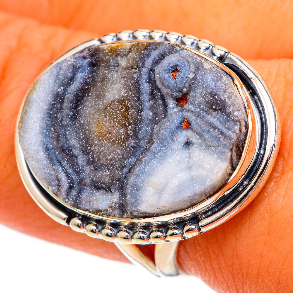 Desert Druzy Rings handcrafted by Anasilvercos - RING106945