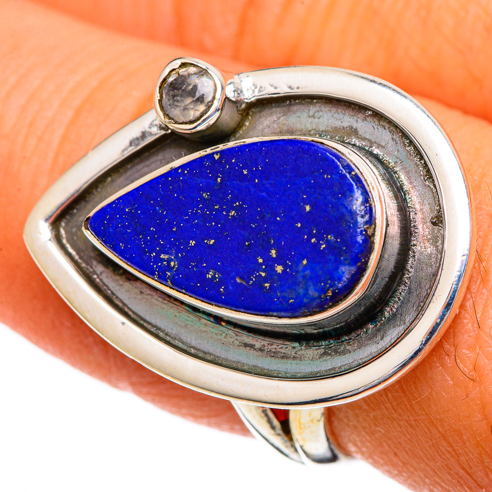 Lapis Lazuli Rings handcrafted by Anasilvercos - RING106952