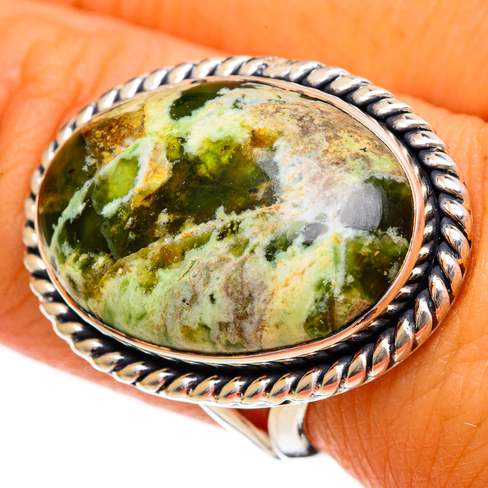 Rainforest Opal Rings handcrafted by Anasilvercos - RING106959