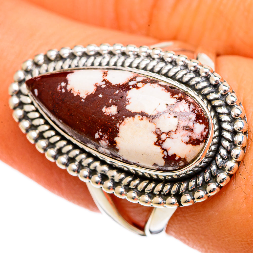 Wild Horse Jasper Rings handcrafted by Anasilvercos - RING106965