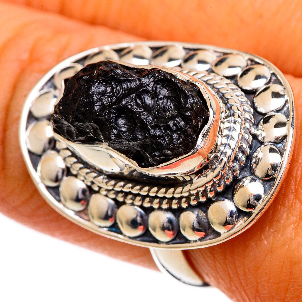 Tektite Rings handcrafted by Anasilvercos - RING106976