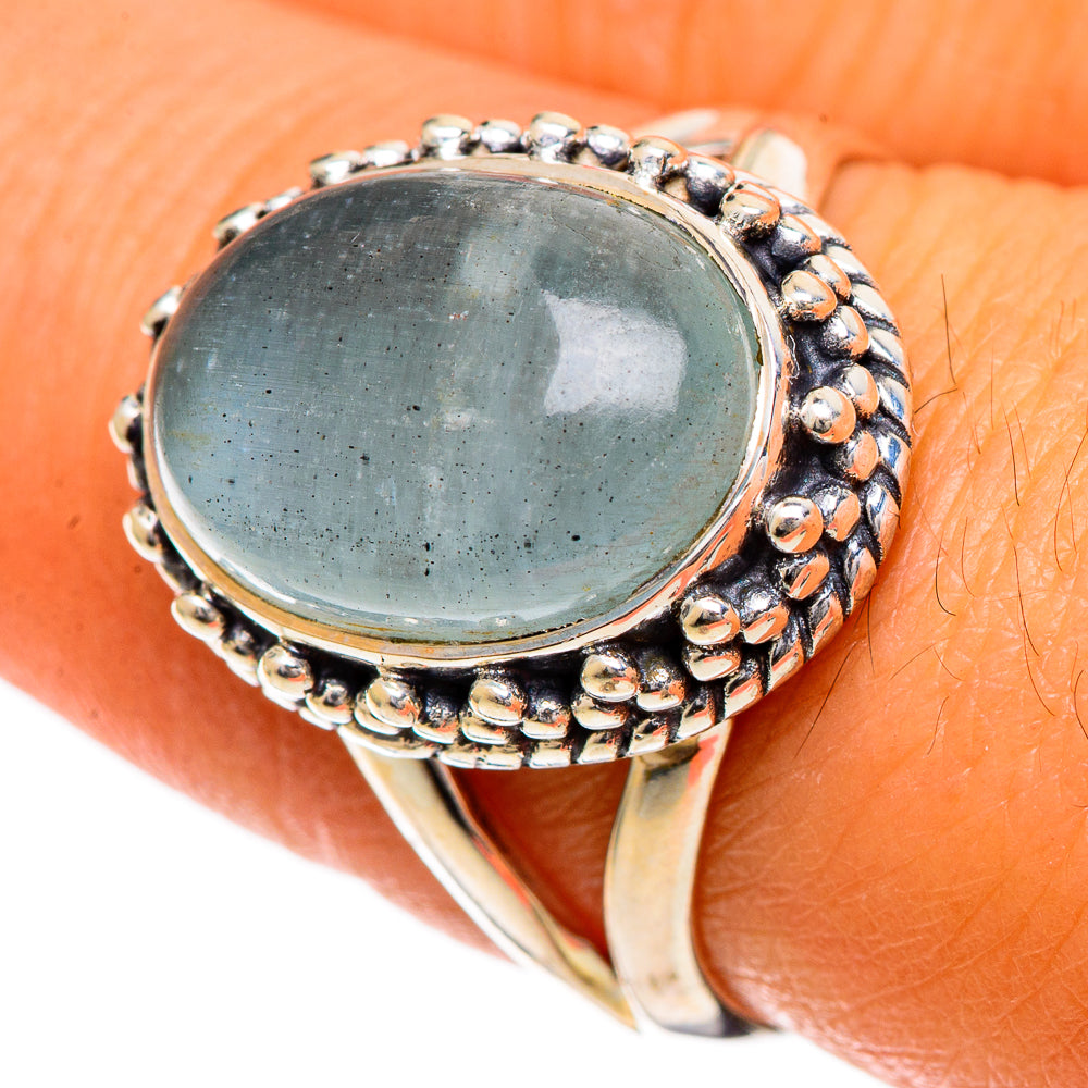 Aquamarine Rings handcrafted by Anasilvercos - RING106987