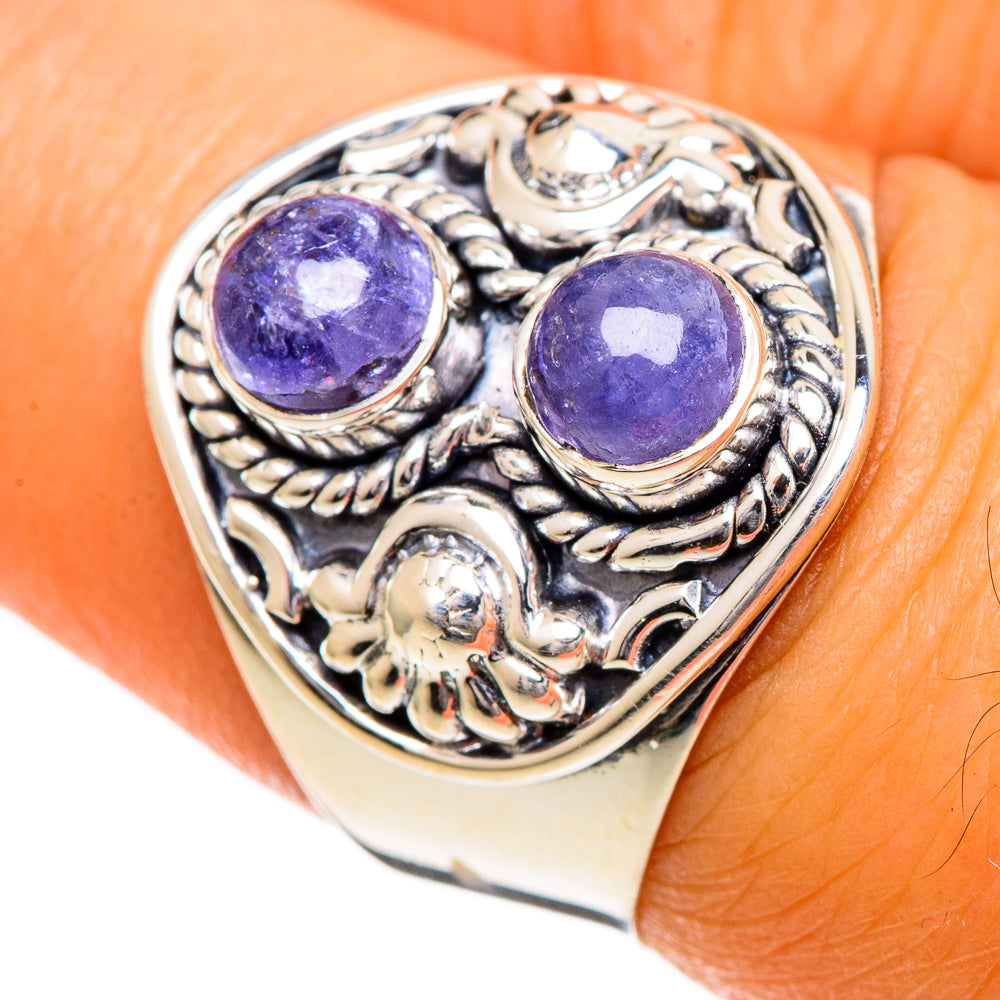 Tanzanite Rings handcrafted by Anasilvercos - RING107044